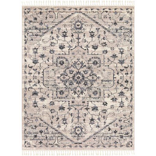Surya Restoration Light Gray 5'x7' Area Rug-1