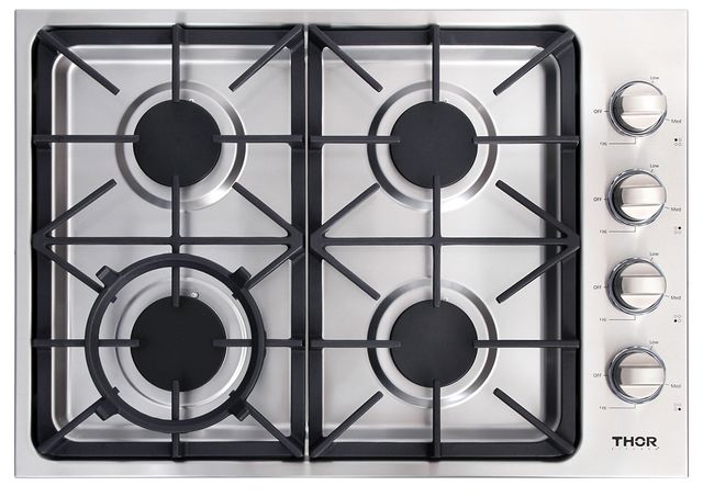 Thor Kitchen® 30" Stainless Steel Gas Cooktop-0
