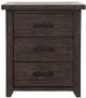 Jofran Inc. Madison County Barnwood Power 25" Nightstand-2
