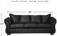 Signature Design by Ashley® Darcy Black Sofa-1