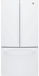 GE® 33" 18.6 Cu. Ft. White Counter Depth French Door Refrigerator with Internal Water Dispenser-0