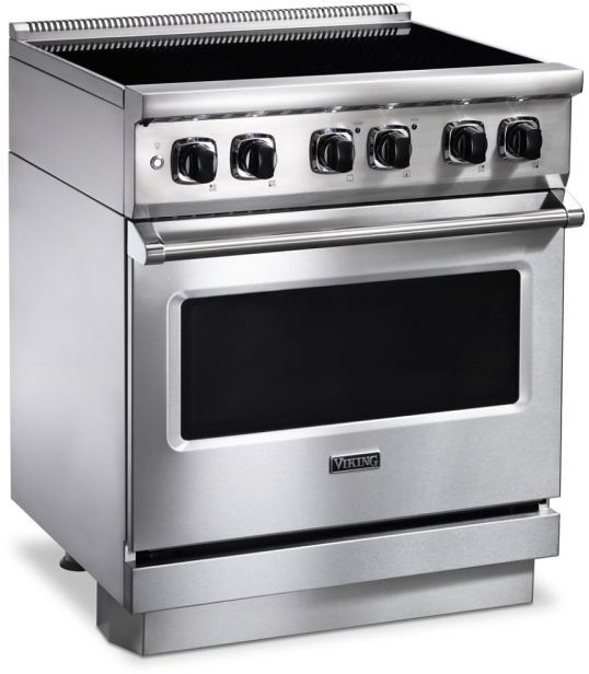 Viking® 5 Series 30" Stainless Steel Pro Style Induction Range-2