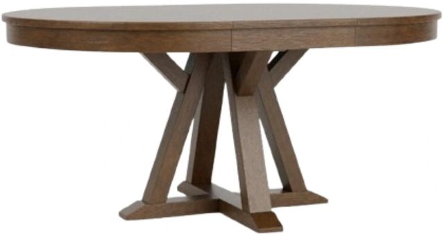 Riverside Furniture Calhoun Whiskey Oak Round Dining Table-4