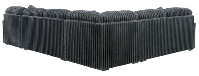 Signature Design by Ashley® Midnight-Madness 4-Piece Gunmetal Right-Arm Facing Sectional and Chaise-2