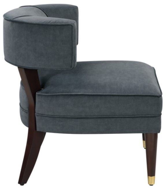 Homelegance® Wilson Dark Gray Accent Chair-3