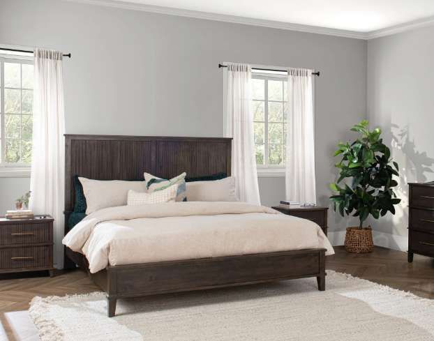 Classic Home Westlake Kona Brown Queen Panel Bed -1