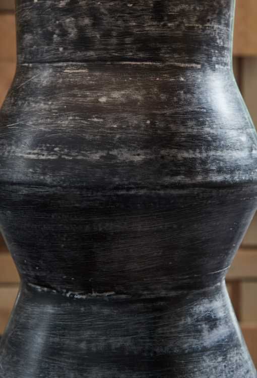 Signature Design by Ashley® Kerbert Distressed Black Table Lamp-1
