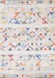 Kalora Interiors Fresco Blue/Cream 5'x8' Area Rug-0