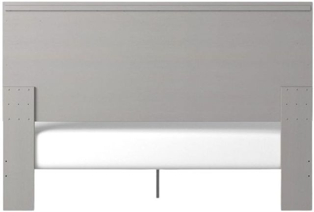Signature Design by Ashley® Cottonburg Dove Gray King Panel Bed-3