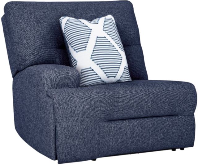 Signature Design by Ashley® Acklen Place 5-Piece Navy Curved Power Reclining Sectional-1