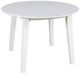 Jofran Inc. Simplicity Paperwhite Round Drop Leaf Dining Table-0