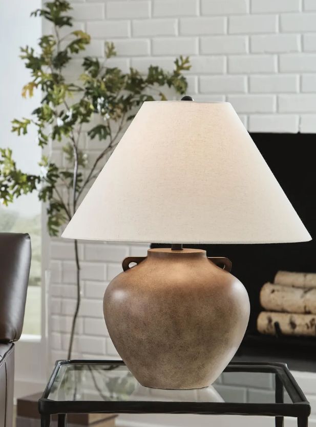 Signature Design by Ashley® Ferrilby Antique Beige Table Lamp-1