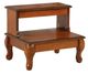 Powell® Beatrice Attic Antique Cherry Bed Steps with Drawer-0