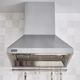 Viking® 3 Series 30" Valentine Chimney Wall Hood with Standard Ventilator-4