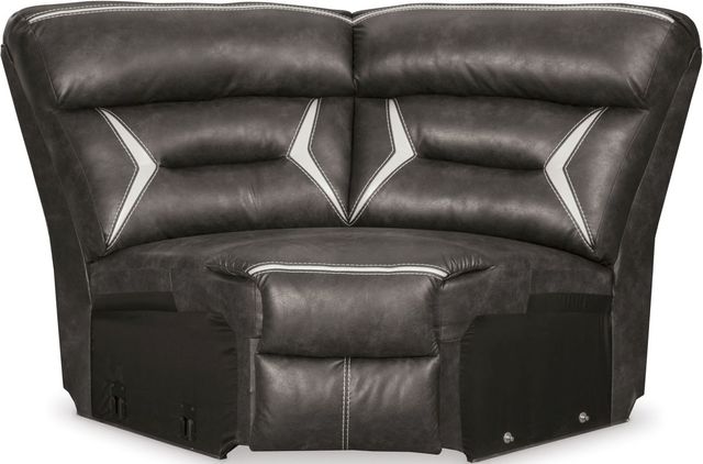 Signature Design by Ashley® Kincord 6-Piece Midnight Power Reclining Sectional-6