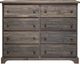 Mako Wood Furniture Inc. Polo 48" x 37" Dresser-0