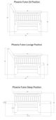 Kodiak Furniture Phoenix Espresso Full Futon Frame-2