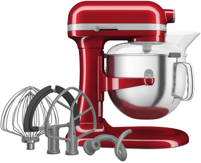KitchenAid® Candy Apple Red 7 Quart Bowl-Lift Stand Mixer-1