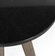 Classic Home Leyton Black Accent Table with Gold Base-2