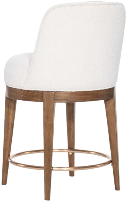Hooker® Furniture Eleana Light Caramel/Inverness Natural Counter Stool-2