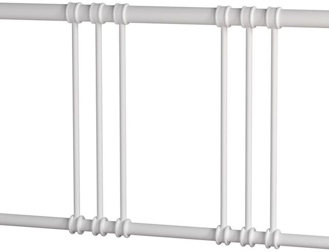 HH2 Home Dakota Soft White King Headboard and Footboard Set-2