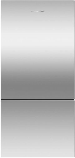Fisher & Paykel Series 5 17.5 Cu. Ft. Stainless Steel Counter Depth Bottom Freezer Refrigerator