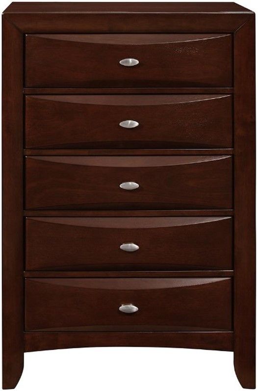 Global Furniture USA Linda Merlot Chest-1