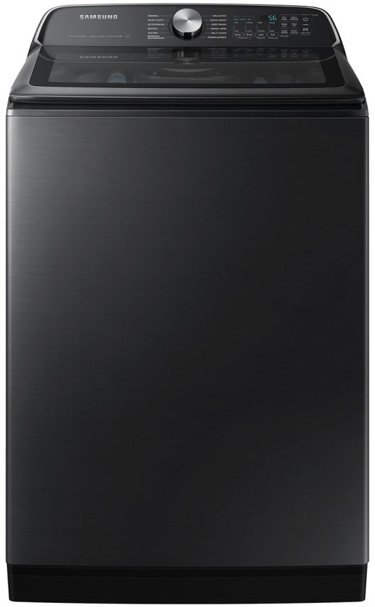 Samsung 5.5 Cu. Ft. Brushed Black Impeller Top Load Washer