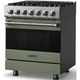 Viking® 3 Series 30" Eucalyptus Pro Style Dual Fuel Range-3