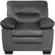 Homelegance® Keighly Dark Gray Chair-2