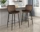 Homelegance® Nya Brown Pub Height Chair-1
