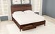 A-America® Ralston Dark Amber King Storage Panel Bed-1