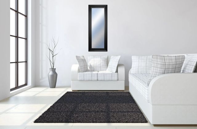 Classy Art Black Decorative Framed Print Wall Mirror-2