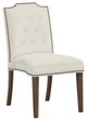 Fairfield® Customizable Entree Dining Empire Short Back Armless Stack Chair-0