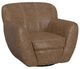 International Furniture Direct Tamesis Orange Swivel Chair-0