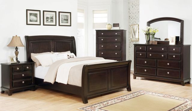 Crown Mark Kenton Black Bed-3