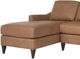 Smith Brothers Customizable 261 2-Piece Leather Sectional-1