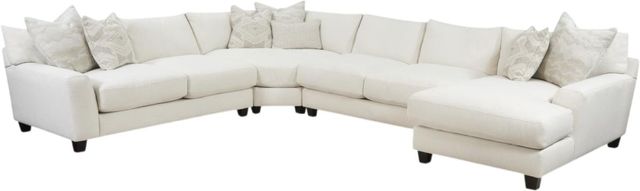 Fusion Furniture 7902 Hobnob 4-Piece Cotton Sectional-0