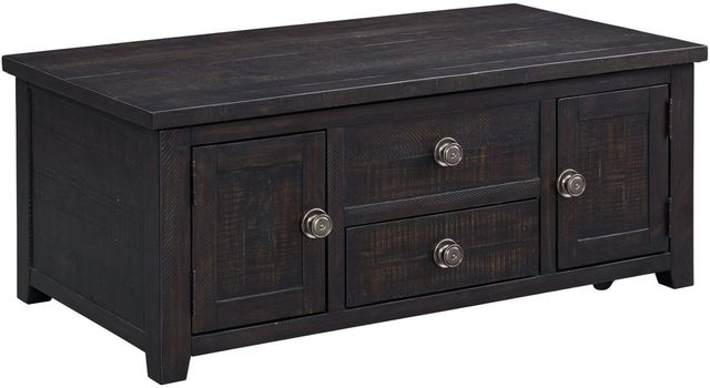 Elements International Kendyl 2-Piece Espresso Occasional Table Set-1
