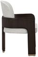 Michael Amini® West Kensington Medium Espresso Dining Arm Chair-2