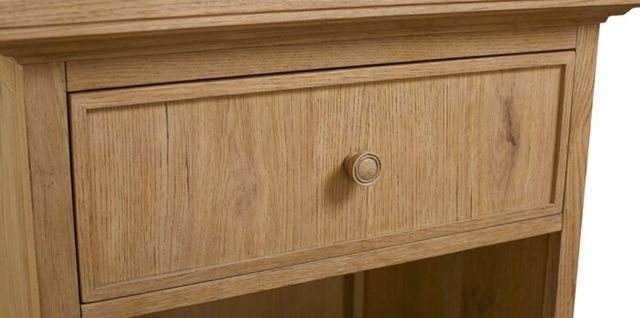 Bassett® Furniture Surry Flaxen Oak Bedside Table-2