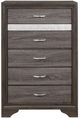Mazin Furniture Luster Gray Chest-1