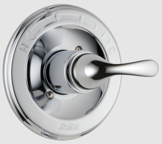 Delta Classic Monitor® 13 Series Chrome Single Handle Lever Valve Only Trim-1
