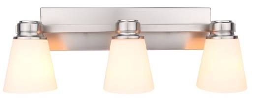 YHD Satin Nickel Style 1 Vanity Lighting-1