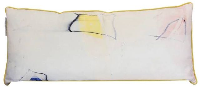 StyleCraft Austin Allen James Blue/White/Yellow Throw Pillow-0