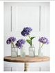 A & B Home Lavender 14" Faux Hydrangea-5