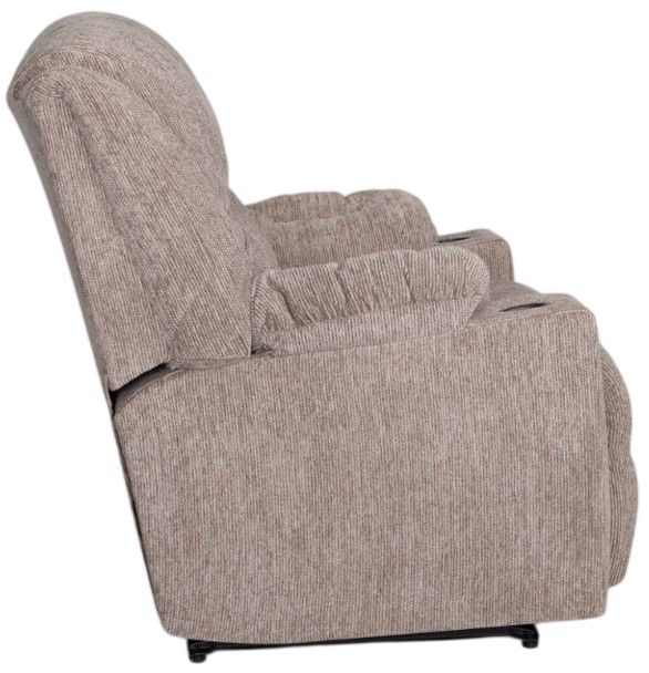 Franklin™ York Parker Stone Fabric Power Wall Proximity Recliner with Wand Control and Cupholder-4