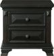 Elements International Calloway Dark Wood Nightstand-0