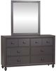 Liberty Furniture Cottage View Dark Gray Youth Dresser and Mirror-0