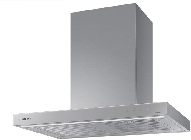 Samsung Bespoke 30" Clean Grey Wall Mounted Range Hood-1